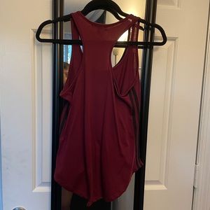 Moon and star knotted front tank top